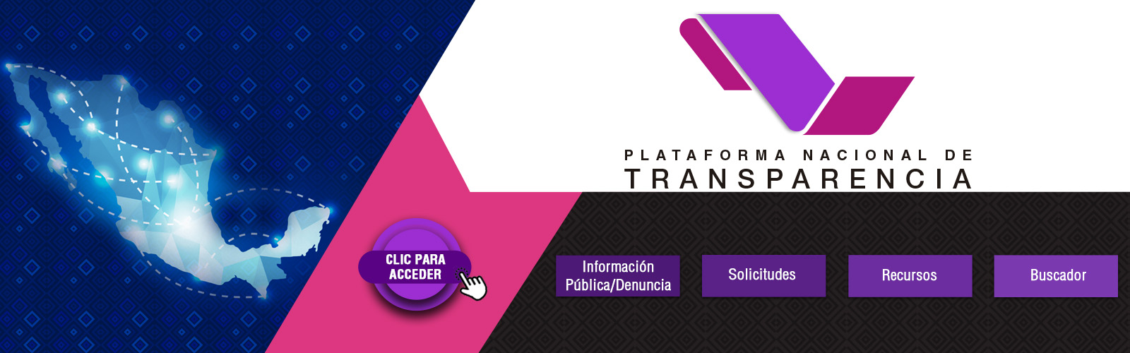 Banner de la Plataforma Nacional de Transparencia